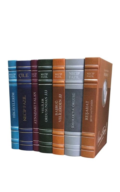 NECİP FAZIL KUTULU SET 7 KİTAP 1. Baskı