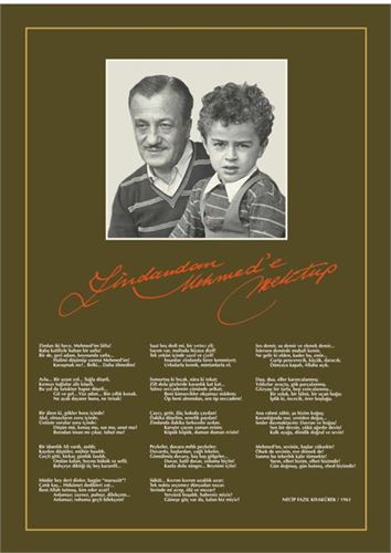 Zindandan Mehmed'e Mektup İlk Baskı