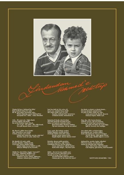 Zindandan Mehmed'e Mektup İlk Baskı