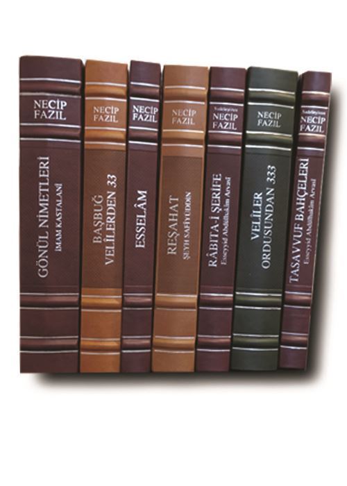 NECİP FAZIL KUTULU SET TASAVVUF 1. Baskı